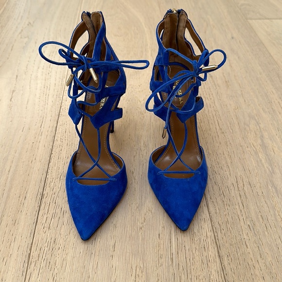 Aquazzura Belgravia lace up pumps - Picture 2 of 6